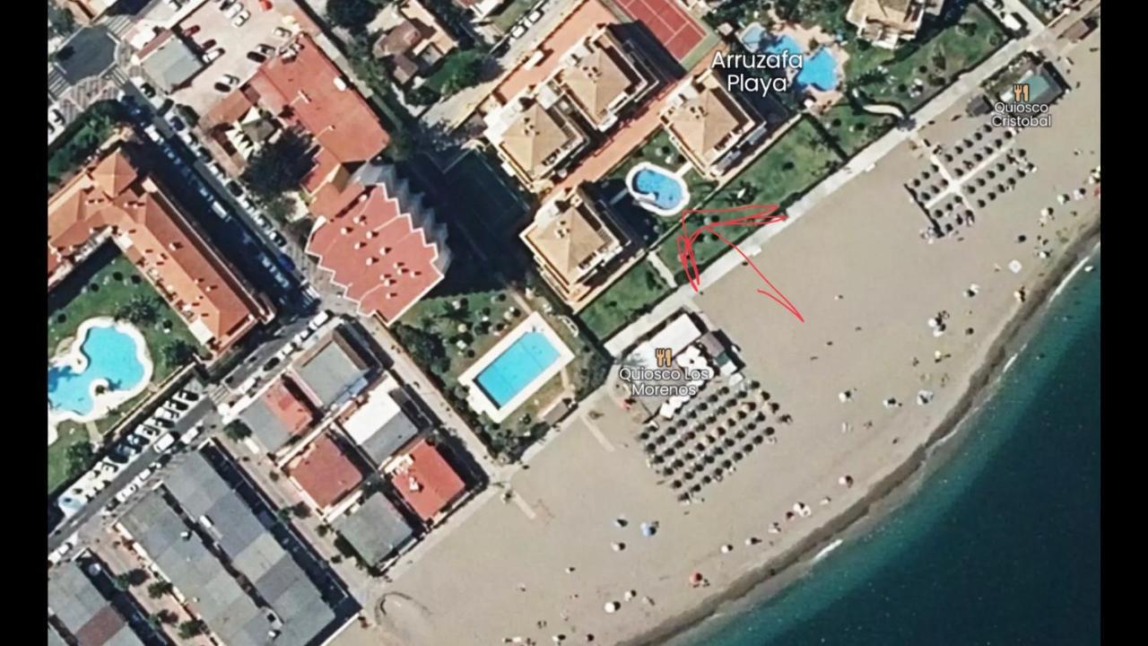 Beachfront Apartment In La Cala De Mijas Eksteriør bilde